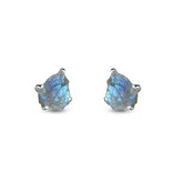 rainbow moonstone earrings